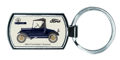 Ford Model T Runabout 1909-27 Keyring 4